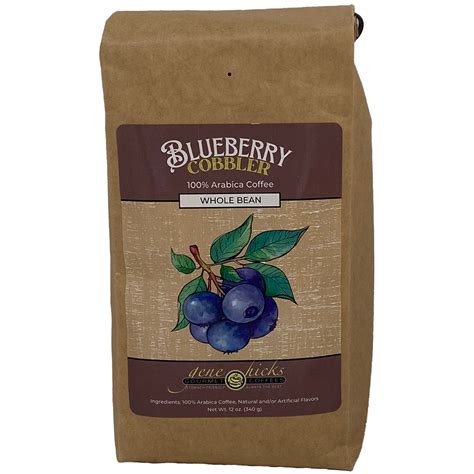 Blueberry Cobbler Gene Hicks Gourmet Coffee