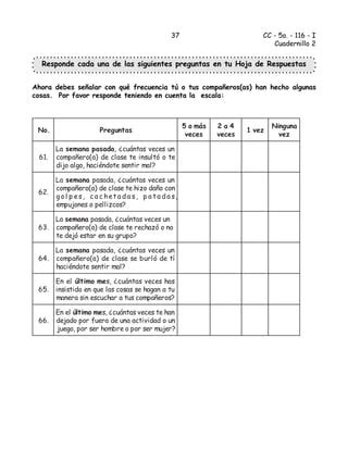 Cuadernillo O Cc Competencia Ciudadana Pdf