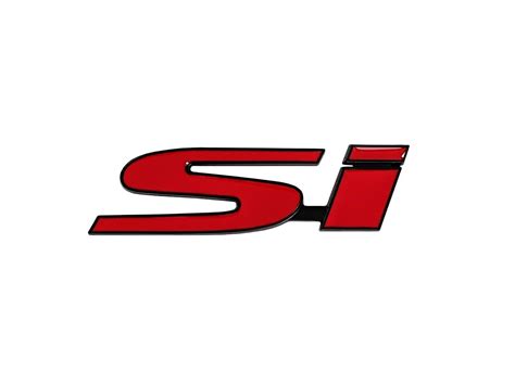 Honda Civic Si Emblem OWLSPEED