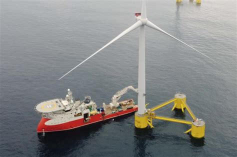 First Semi Submersible Floating Wind Farm Fully Operational North American Windpower