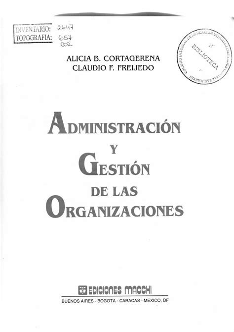 Pdf Cortagerena Evoluci N Del Pensamiento Administrativo Dokumen Tips