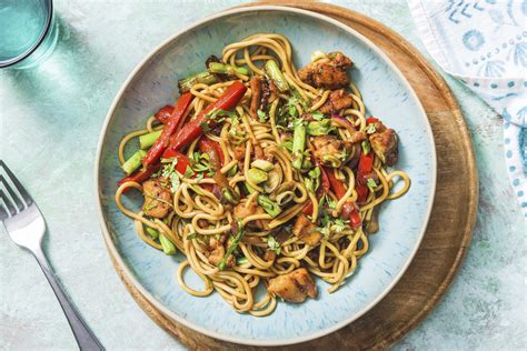 Hoisin Chicken Stir Fry With Noodles Recipe HelloFresh