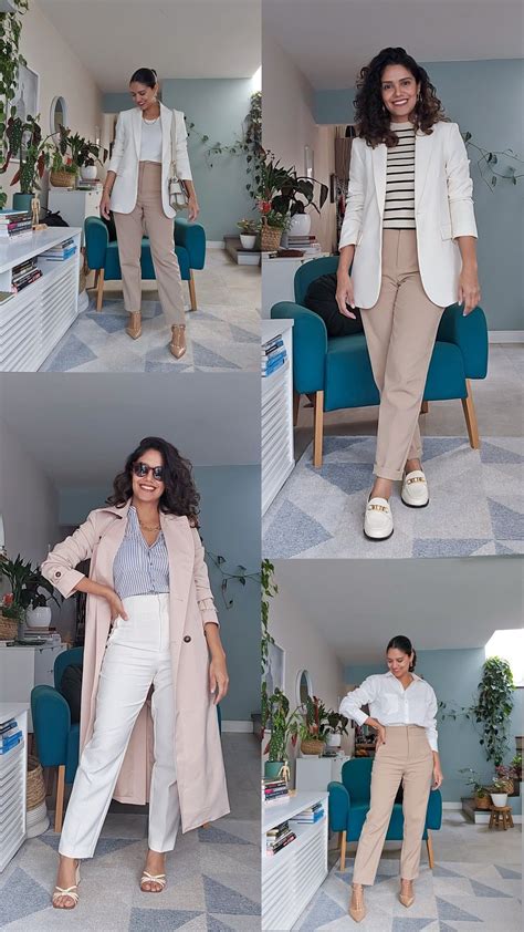 Looks Casual Elegante Feminino - Looks claros estilo casual elegante | Casual elegant outfits, Fashion ...