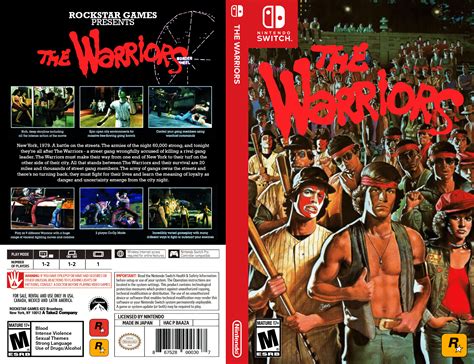 The Warriors (2005, Rockstar Games) : r/NintendoSwitchBoxArt