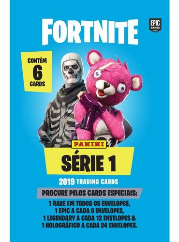 Album E Figurinhas Fortnite Serie Caixa C Panini Parcelamento