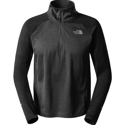 Compra Maglia A Maniche Lunghe Zip Run Fleece Uomo Di The North