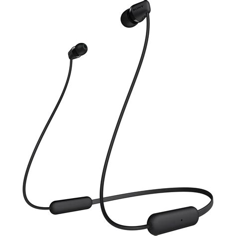 Sony WI C200 Wireless In Ear Earphones Black WIC200 B B H