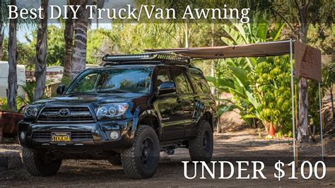 Diy Truck Awning Under $100