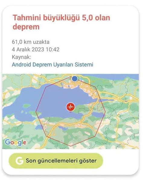 Deprem Kendini Hat Rlatt Son Dakika Haberleri Nternet