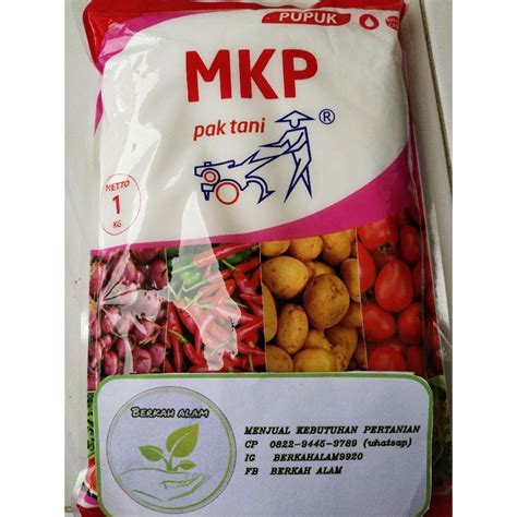 Jual Pupuk MKP Pak Tani Isi 1 Kg Untuk Pemacu Buah Dan Bunga Shopee