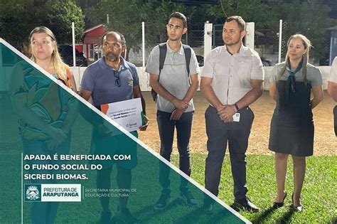 Apada Beneficiada O Fundo Social Do Sicredi Biomas Prefeitura