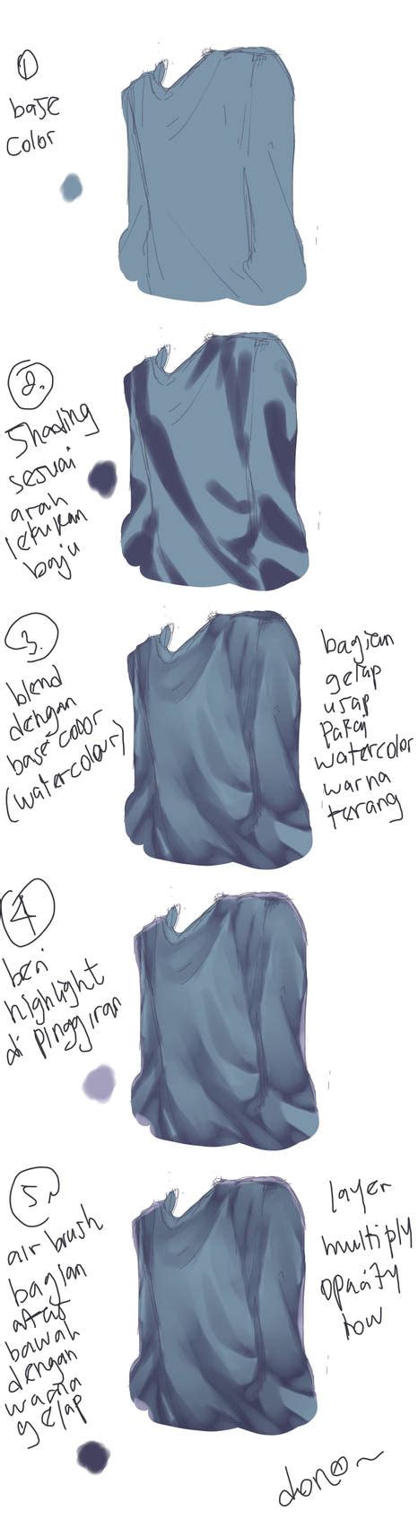 Clothes Shade Tutorial By Maniakroyco On Deviantart