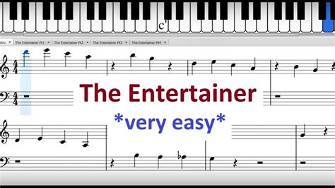 Printable Beginner Piano Sheet Music