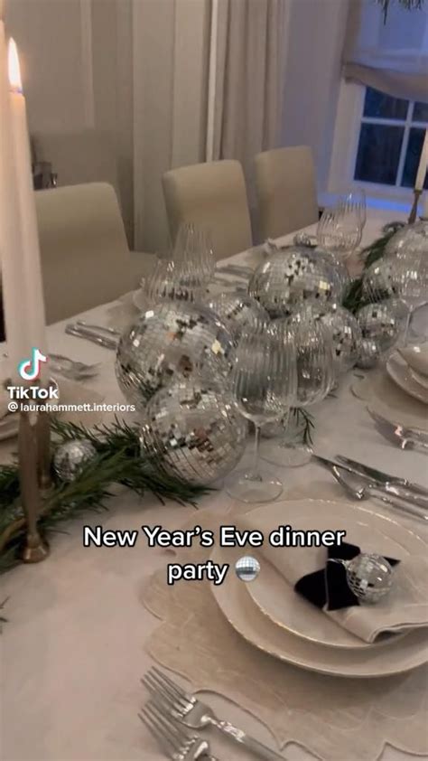 Pin On Dinner Party Ideas Video New Years Eve Party Ideas