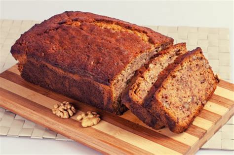 Pan de Plátano con Nueces Receta