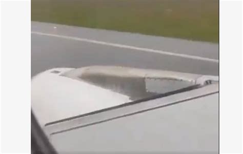 Veja vídeo de passageiro mostrando momento em que avião derrapa no