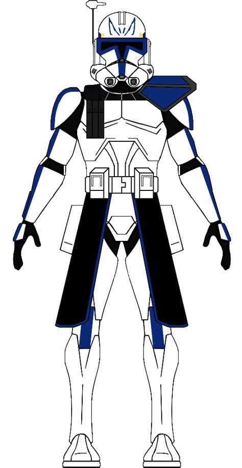 Captain Rex Standard Phase Ii By Madskillz793 On Deviantart Star Wars