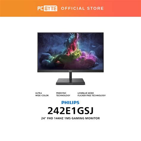 Philips 242E1GSJ 24 FHD 144Hz 1ms VA Gaming Monitor Shopee Malaysia