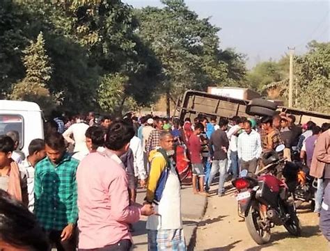 Two Killed In Road Accident At Assams Dhubri Agitated Locals Block Road