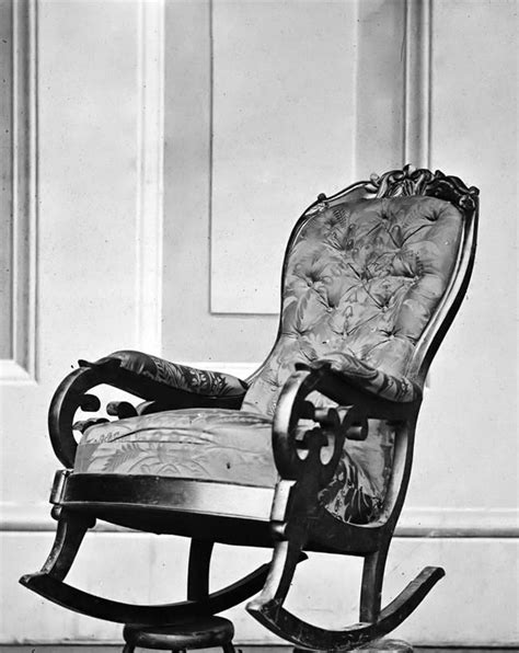 The Chair Where Abraham Lincoln Was Assassinated