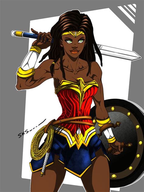 Nubian Wonder Woman By Serpentkingsaul2 Wonder Woman Artwork Wonder