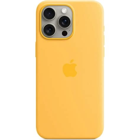 Iphone 15 Pro Max Silicone Case With Magsafe Sunshine