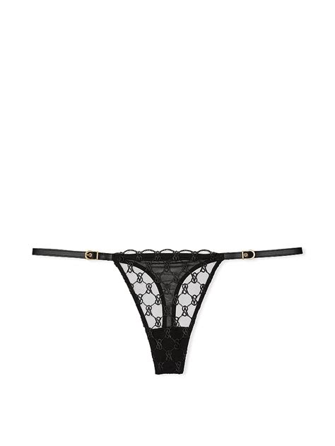 Buy Vs Logo Embroidery Thong Panty Order Panties Online 1124953100