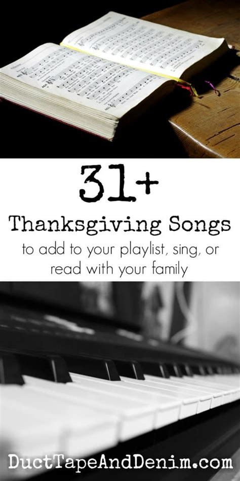 How to Use 31 Popular Thanksgiving Songs to Focus on Gratitude