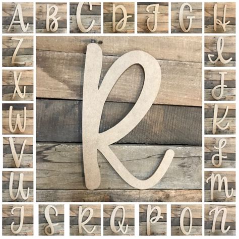 Wooden Wall Letters - Etsy