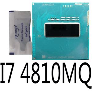 Intel Core i7 4810MQ i7-4810MQ 2.8G/3.8G 6M SR1PV Mobile CPU Processor ...