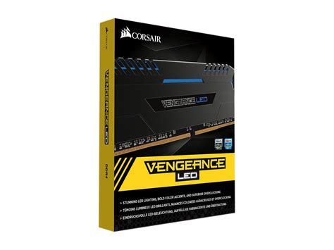 Open Box CORSAIR Vengeance LED 64GB 4 X 16GB DDR4 3000 PC4 24000