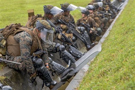 Marines Prepare For Embassy Reinforcement Training At Camp Hansen