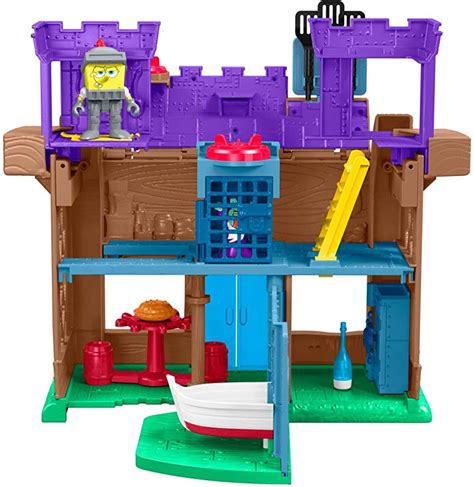 Fisher Price Imaginext Spongebob Squarepants Krusty Krab Kastle By