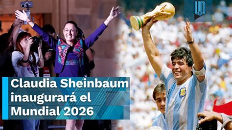 Claudia Sheinbaum Ser La Primera Mujer En Inaugurar Una Copa Del Mundo