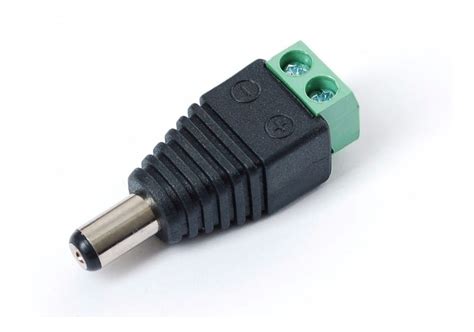 Conector Dc Jack Bornera Para Cctv Macho X 100 Unidades Envío gratis