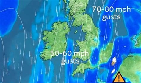 Storm Arwen NAMED Met Office Issues New Danger To Life Weather