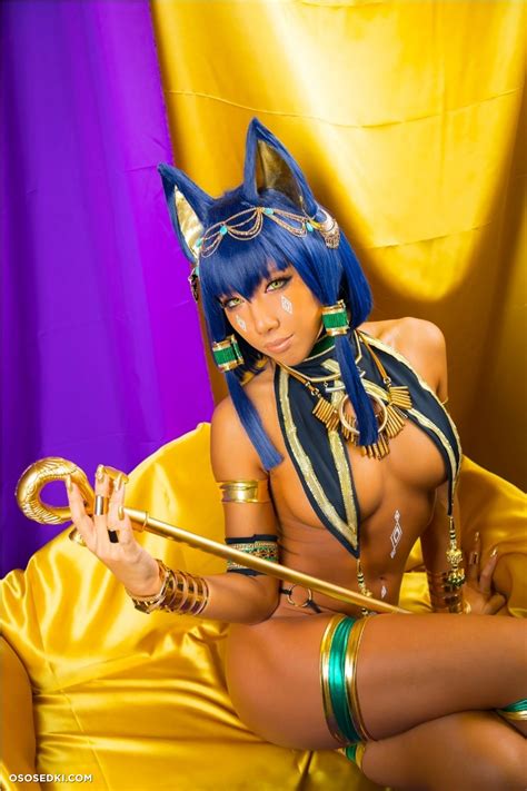 Nonsummerjack Capricious God Bastet Bastet Naked Cosplay Asian