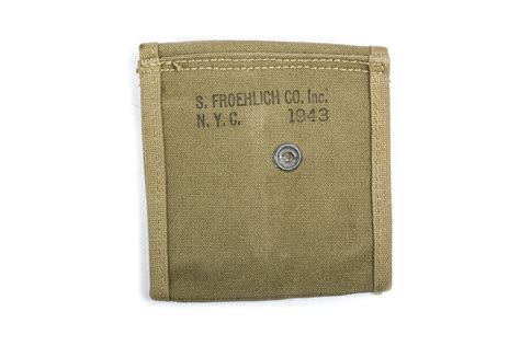 US M1 Carbine magazine pouch S. FROEHLICH CO. Inc. N.Y.C. 1943 – fjm44