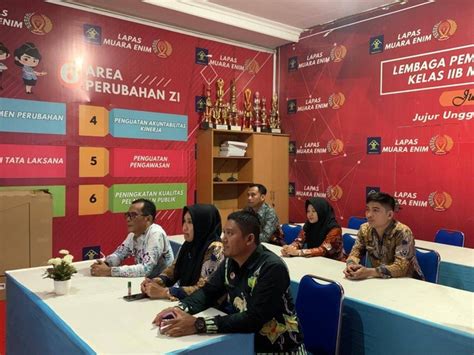 Lapas Muara Enim Ikuti Pembukaan Rangkaian Kegiatan Hbp Ke