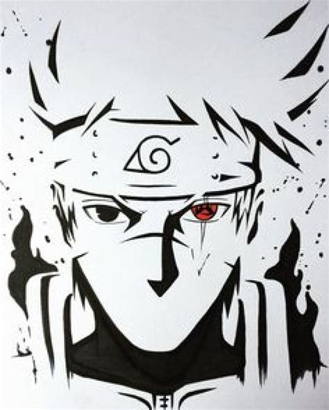 Foto Sketsa Kartun Naruto - Azka Gambar