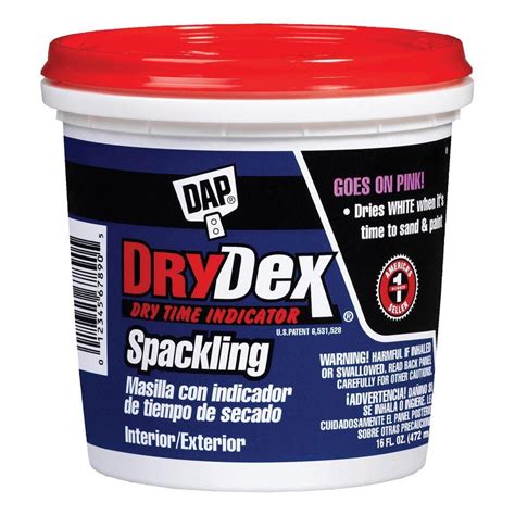 Dap Pt Drydex Spackling With Dry Time Indicator The Home Depot