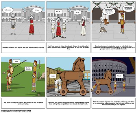 Trojan War Storyboard By E B F