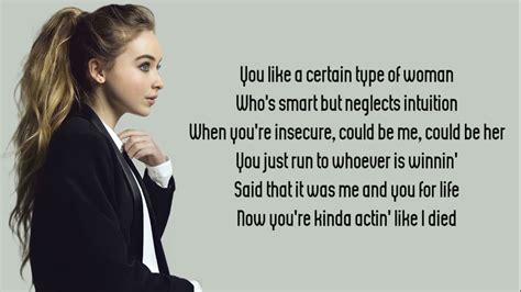 Sabrina Carpenter - Vicious Lyrics - YouTube