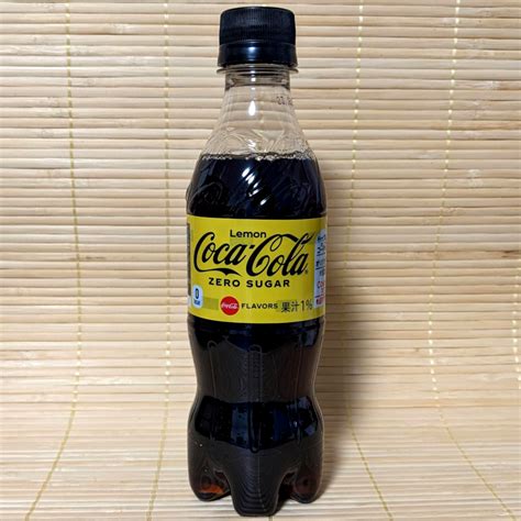 Coca Cola - LEMON Zero Sugar (350ml Bottle) – napaJapan