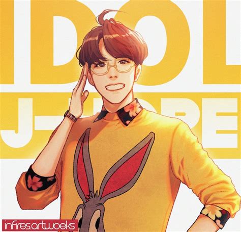 J Hope FanArt Bts Dibujo Dibujos Y Dibujos Kawaii