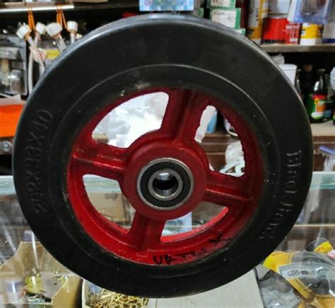 Pushcart Wheel Push Cart Wheel 6 8 10 Heavy Duty Steel Body