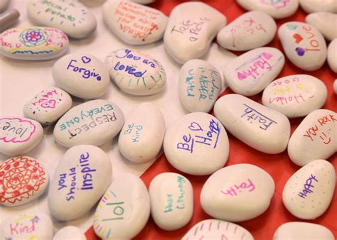 Cave Spring Middle School Celebrates Kindness Rocks Week