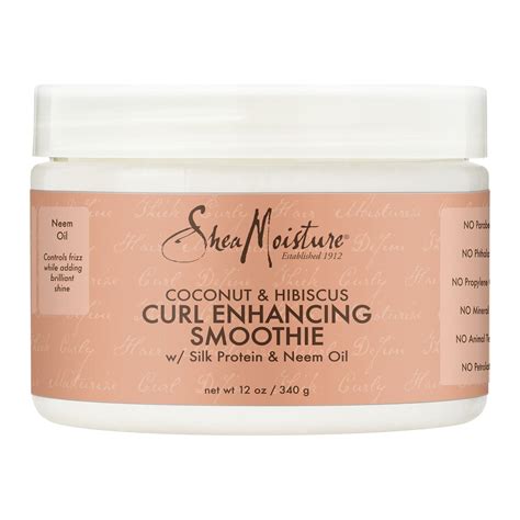 Sheamoisture Curl Enhancing Hair Styling Cream Hair Gel With Silk Protein And Neem Oil 12 Oz