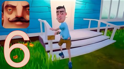 Hello Neighbor Gameplay Walkthrough Part 6 Act 2 Crowbar Escape