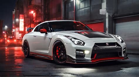 Premium Photo | A nissan gtr nismo